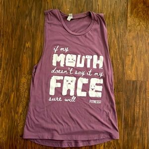 People workout muscle tank
